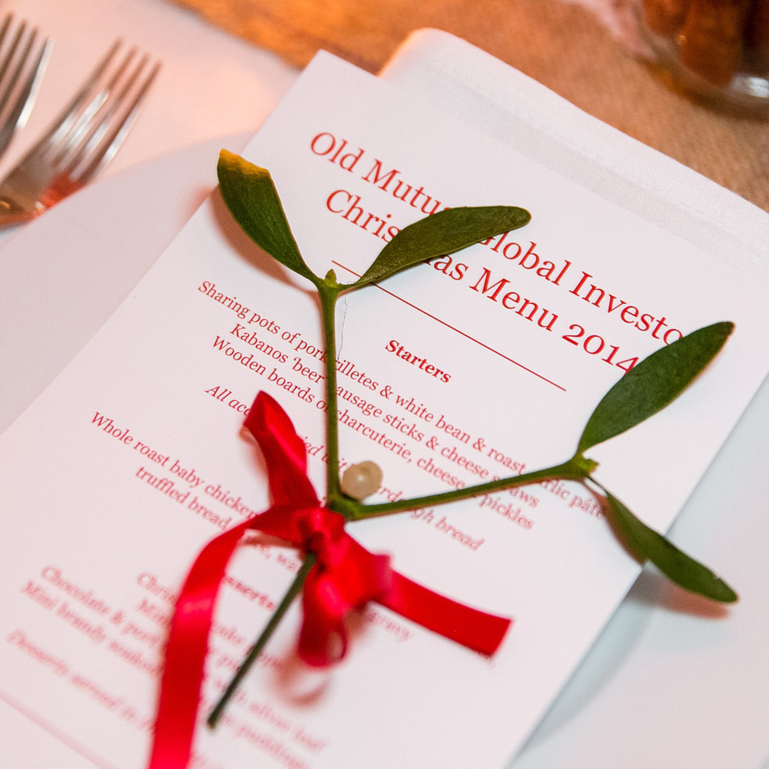Alpine Christmas Dinner